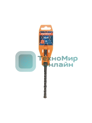 Бур 4x4 EDGE by PATRIOT SDS Plus 10x160, 4 режущих грани