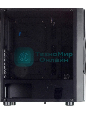 Компьютерный корпус Aerocool/Formula F-3401 (V1) черный без БП ATX 3x120мм 2xUSB 2.0 1xUSB 3.0 audio bott PSU