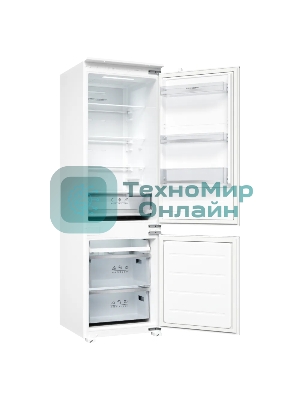 Встраиваемый холодильник Kuppersberg RBN 1761, High-Tech, ВхШхГ 178.5х54х55 см, объем 274 л, инверторный компрессор, электронное управление, скользящее крепление фасада, No Frost, LED освещение, супер заморозка, энергоэффективность А++