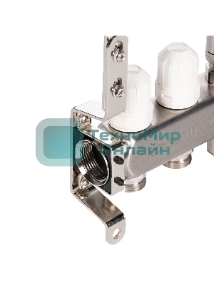 Коллектор Royal Thermo нерж. в сборе с расходомерами 1