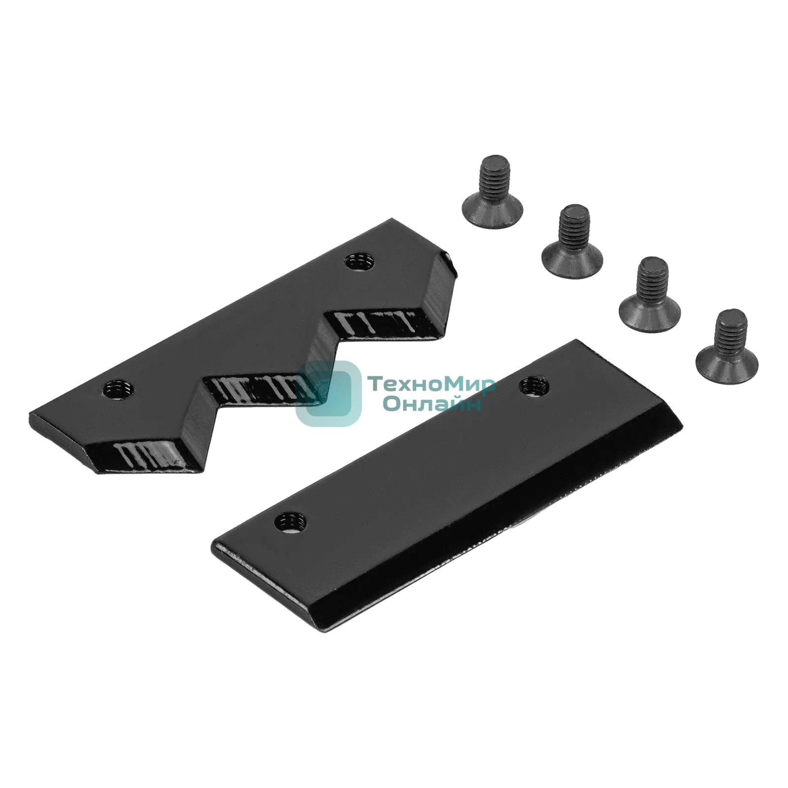 Нож шнека для грунта Denzel ER-250, диаметр 250мм, комплект 2 шт