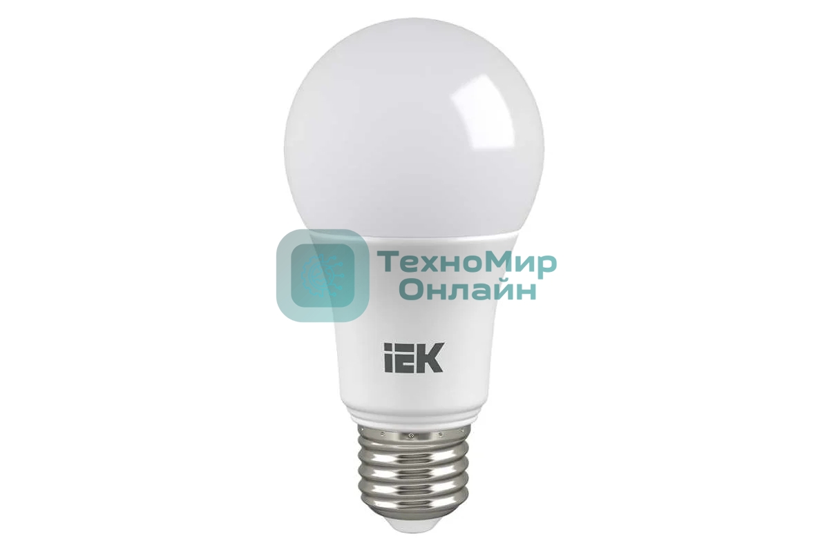 Лампа cветодиодная IEK LLE-A60-13-230-30-E27 ECO A60 шар 13Вт 230В 3000К E27