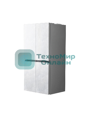 Холодильник Centek CT-1742 белый трехкамерный 267/148л морозилка снизу, No Frost, Side by Side