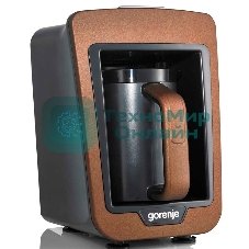 Кофеварка Gorenje ATCM730T медный/черный, исп. кофе - молотый, 0.27 л, 730 Вт.