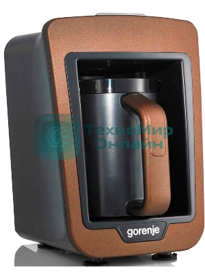 Кофеварка Gorenje ATCM730T медный/черный, исп. кофе - молотый, 0.27 л, 730 Вт.