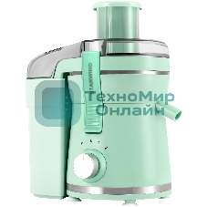 Соковыжималка Starwind SJ2326 бирюзовый, центробежная, 750 Вт, 400 мл, механическое
