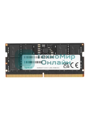 Оперативная память Apacer, DDR5, 16GB (1x16GB), 4800MHz, CL40, SO-DIMM