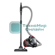 Пылесос Samsung VC15K4116VR/EV красный/черный, 390/1500 Вт, уборка сухая, пылесборник контейнер 1.3 л