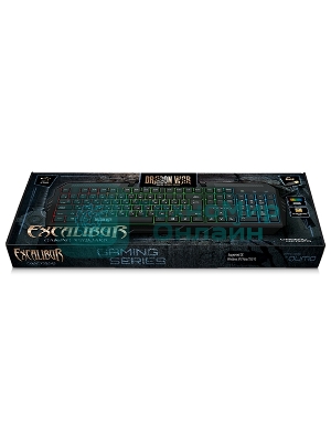 Клавиатура Qumo Excalibur K67 проводная, USB Type-A, чёрный