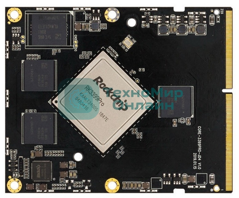 Одноплатный компьютер Firefly Core-3399Pro-JD4 3G/16G