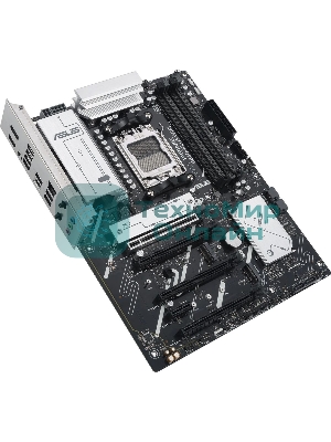 Материнская плата ASUS PRIME B840-PLUS WIFI, AM5, AMD B840, 4xDDR5, 4xSATA, 3xM.2, 1xPCIe 4.0 x16, 1xPCIe 3.0 x16, 2xPCIe 3.0 x16, 1xPCIe 3.0 x1, 1xDP, 1xHDMI, 1x 2.5Gb LAN, 8xUSB-A, 3x3.5 мм, 7.1, ATX