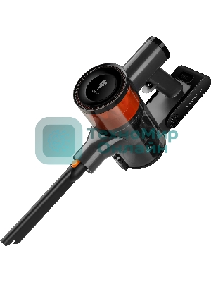 Пылесос вертикальный Leonord LE-1415 DC черный, питание от аккумулятора, 230 Вт, уборка сухая, пылесборник 0,5 л