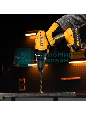 Сверло по металлу Denzel 8 мм, HSS-Tin, Golden Tip, 8 шт.