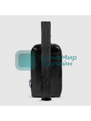 Рюкзак слинг мужской Piquadro Blue Square CA6898B2/N черный кожа