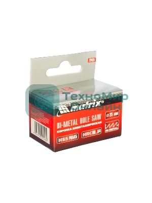 Коронка Matrix BIMETAL, 25 мм