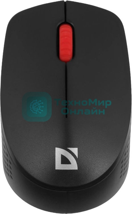 Мышь беспроводная Defender Tiana MB-055 черный, 1000 dpi, радиоканал, USB, кнопки - 3