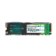 Накопитель SSD Apacer AS2280P4X, 256Gb, M.2 2280, PCIe 3.0 x4, NVMe, R/W 2100/1300