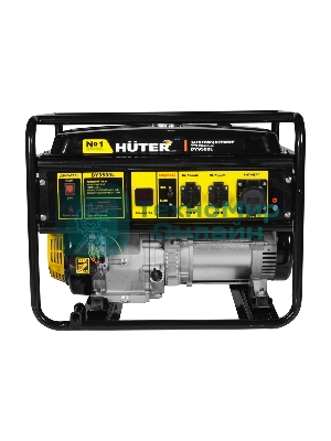Электрогенератор бензиновый Huter DY9500L, 8 кВт, 91 дБ, 76 кг