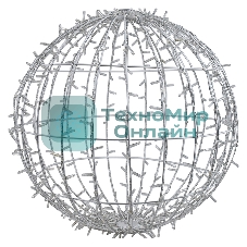 Светодиодная фигура Neon-night Шар диаметр 50 см 200 LED теплый белый эффект мерцания 230В