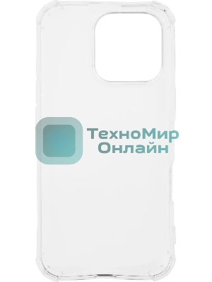 Чехол Bumper Case для Apple iPhone 16 Pro прозрачный, Borasco