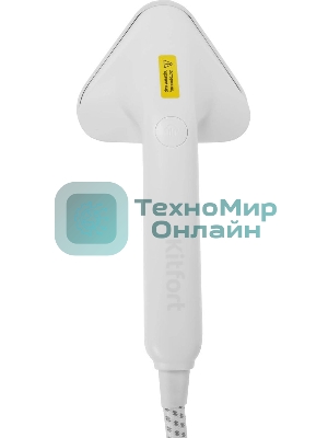 Отпариватель Kitfort КТ-9110-1 белый/фиолетовый, 2180 Вт, 45 г/мин, 600 мл