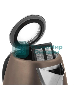 Чайник электрический Vitek VT-7025 (ST) 1850-2200 Вт/Макс объем 1.7 л/Корпус из нерж стали.Скрытый нагр элемент