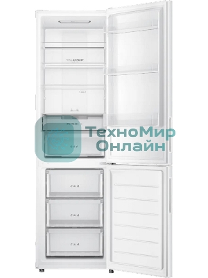 Холодильник Haier CEF538CWG белый двухкамерный 263/105л морозилка снизу, No Frost