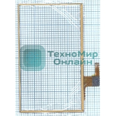 Сенсорное стекло (тачскрин) CTP070032-FPC_1.0, черное