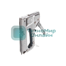 Степлер мебельный Сибртех, металлический, регулируемый, тип скобы 53, 4-14 мм