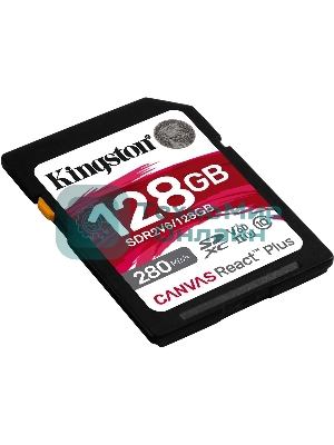 Флеш карта SDXC Kingston SDR2V6/128Gb Canvas React Plus w/o adapter 128Gb