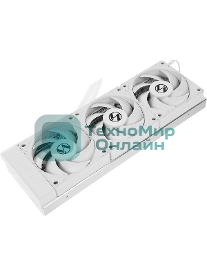 Система жидкостного охлаждения Lian-Li HydroShift LCD 360S Soc-AM5/AM4/1700 белый 4-pin 29.8dB Al+Cu LCD 330W Ret (G89.GHSLCD36SW.R0)
