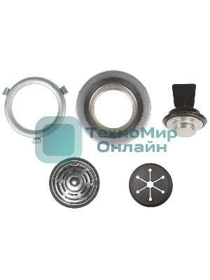 Измельчитель пищевых отходов Bort TITAN 4000 390 Вт; 4,2 кг/мин; 2800 об/мин; 1200 мл; Металл; набор аксессуаров 4 шт [91275769] 91275769