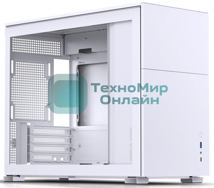 Компьютерный корпусMini-Tower/ Case JONSBO D31 STD, Mini-Tower, TG, no fan, 1xUSB-A 3.2 + 1xUSB-C 3.2, mATX, mDTX, mITX белый