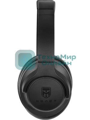 Беспроводные/проводные наушники URAL Молот Н120 черный, полноразмерные, Bluetooth + проводной, до 25 ч