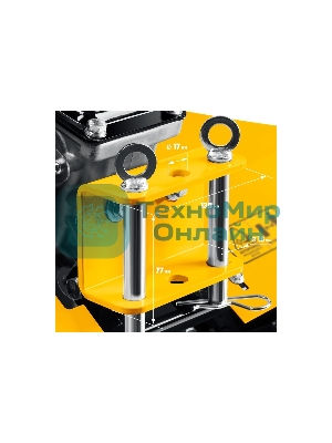 Бензиновый мотоблок с ВОМ STEHER, 7 л.с.