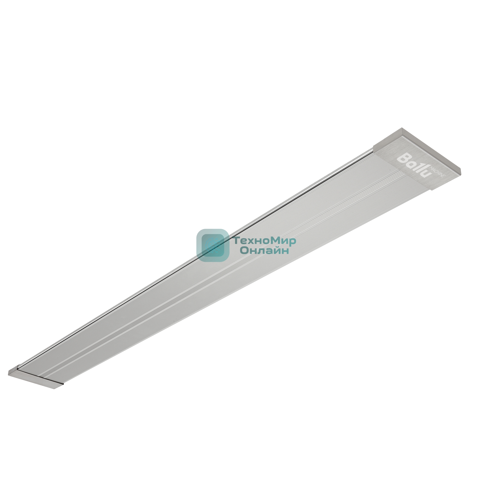 Обогреватель инфракрасный Ballu BIH-AP4-0.8-M серебристый, панельный, 800 Вт, 16 м2