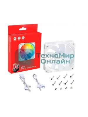 Вентилятор для корпуса ADATA XPG VENTO R 120 ARGb PWM белый, 120 мм, 1600 об/мин, 32 дБ, 4 pin