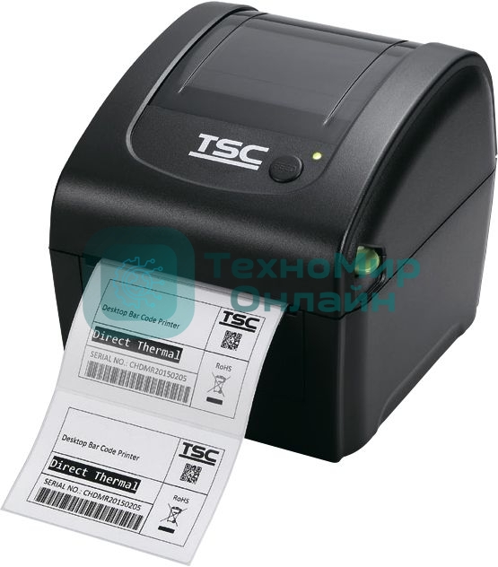 Принтер этикеток TSC DA-220 прямая термопечать, 203 dpi, 152 мм/сек, Ethernet, RS-232, USB, черный