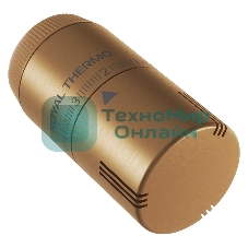 Термоголовка жидкостная Royal Thermo Design М30х1,5 (золото матовое)