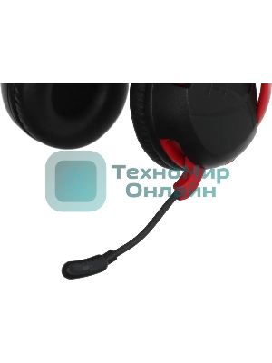 Наушники с микрофоном HyperX Cloud Mini черный/красный накладные BT оголовье (7G8F1AA)