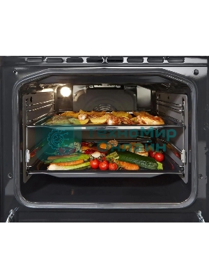 Плита электрическая Gorenje GECS5C70WA белый, конфорок 4 электрических, духовка 70 л, 50 см x 85 см x 59.4 см