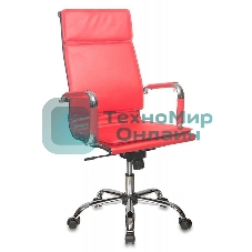 Кресло Бюрократ CH-993/red красный, экокожа