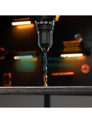 Сверло по металлу Denzel 8 мм, HSS-Tin, Golden Tip, 8 шт.