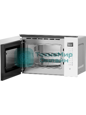 Микроволновая печь Hotpoint MF25G WH H белый, 25 л, 900 Вт, переключатели - сенсорные