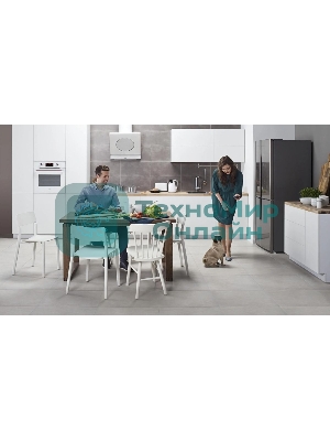 Холодильник Hansa FY418.3DFXC нержавеющая сталь трехкамерный 274/144л морозилка снизу