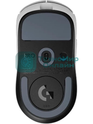 Мышь беспроводная Logitech G PRO X SUPERLIGHT 2 белый, 32000 dpi, радиоканал, USB, кнопки - 5