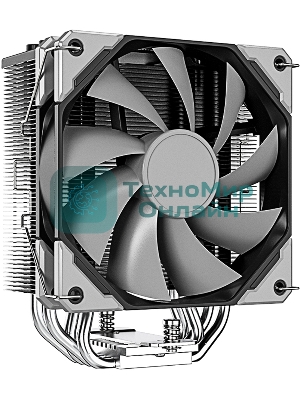 Кулер Cooler ID-Cooling SE-214-XT BASIC черный/серебристый 120мм алюминий+медь 1800rpm 27db 4-pin 180W 150мм