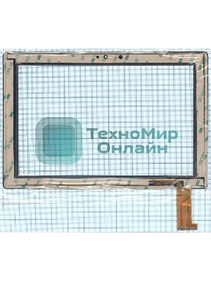 Сенсорное стекло (тачскрин) WJ916-FPC-V1.0, черное