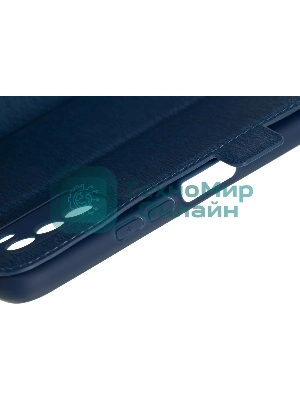 Чехол (флип-кейс) DF poFlip-03 для Xiaomi Poco M3 синий
