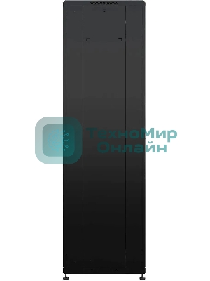 Шкаф коммутационный NTSS Премиум (NTSS-R42U6060GS-BL) напольный 42U 600x600мм пер.дв.стекл металл 900кг черный 510мм 86кг 1987мм IP20 сталь